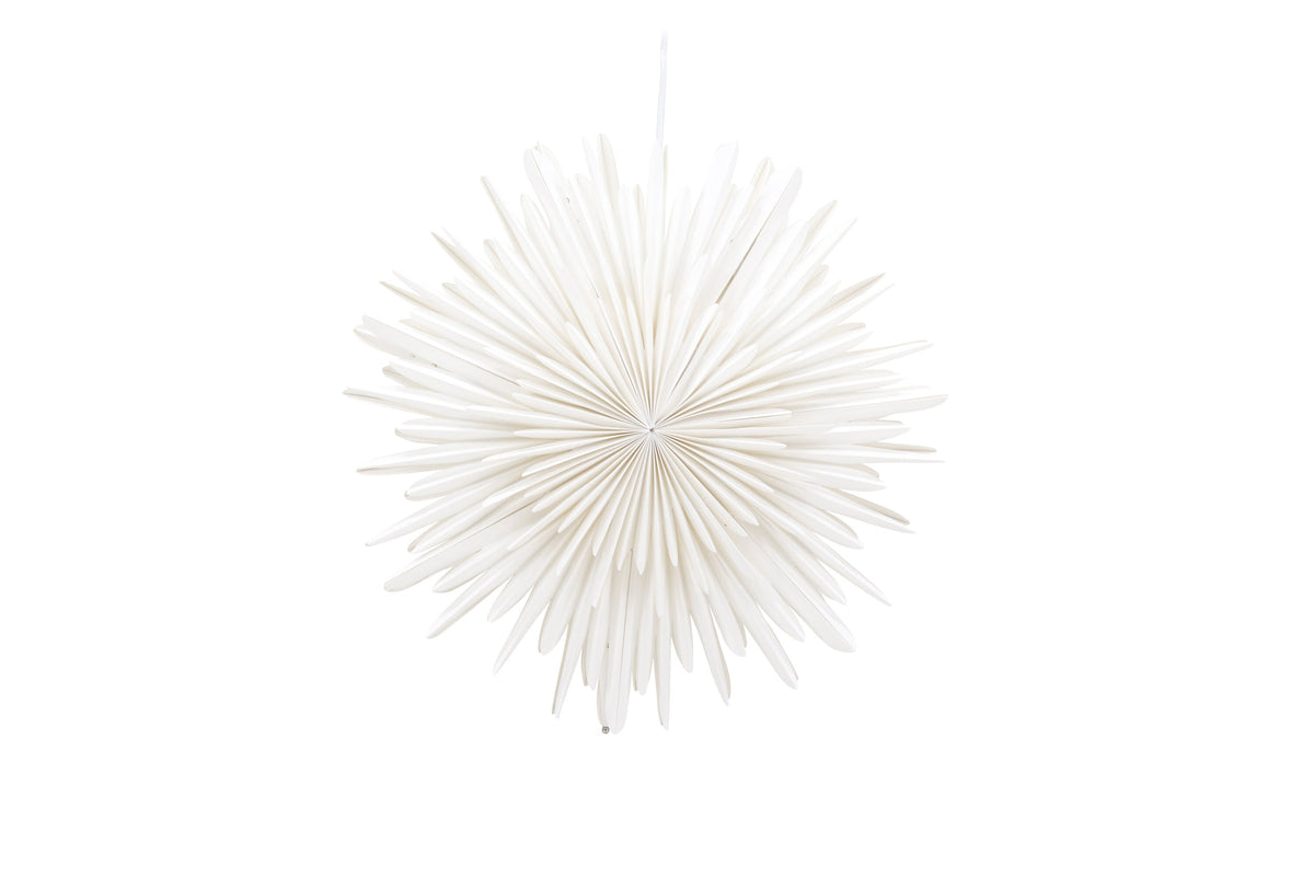 Rebellenclub Hanglamp Osaga - wit - Ø 46 cm