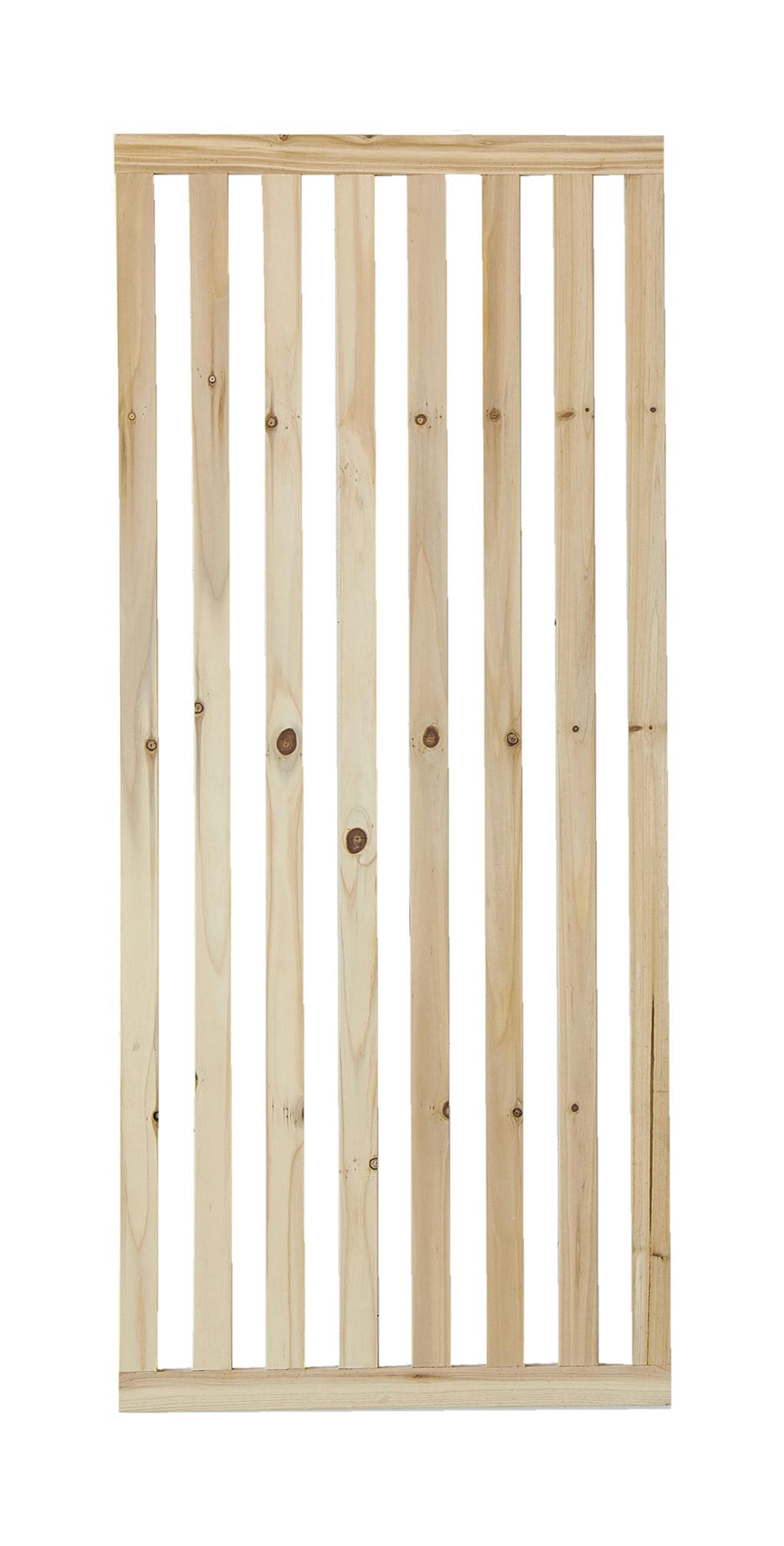 - Panneau en latte de pin hauteur 140cm