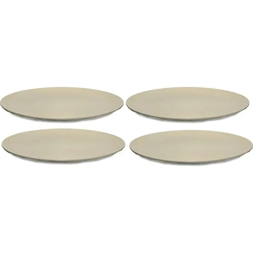 Flacher Teller 4er-Set Club