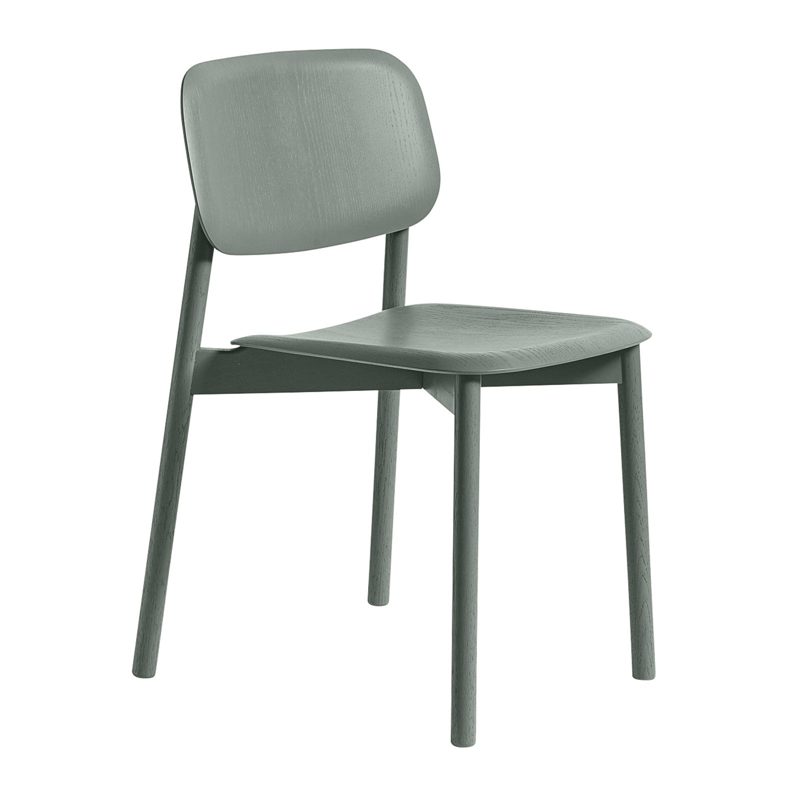 HAY Soft Edge 60 Eetkamerstoel - Green Oak