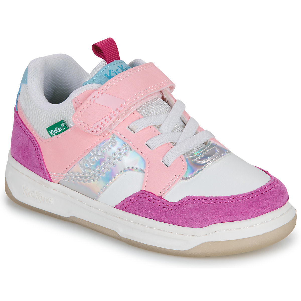 Kickers - KICKARTING - White / Pink
