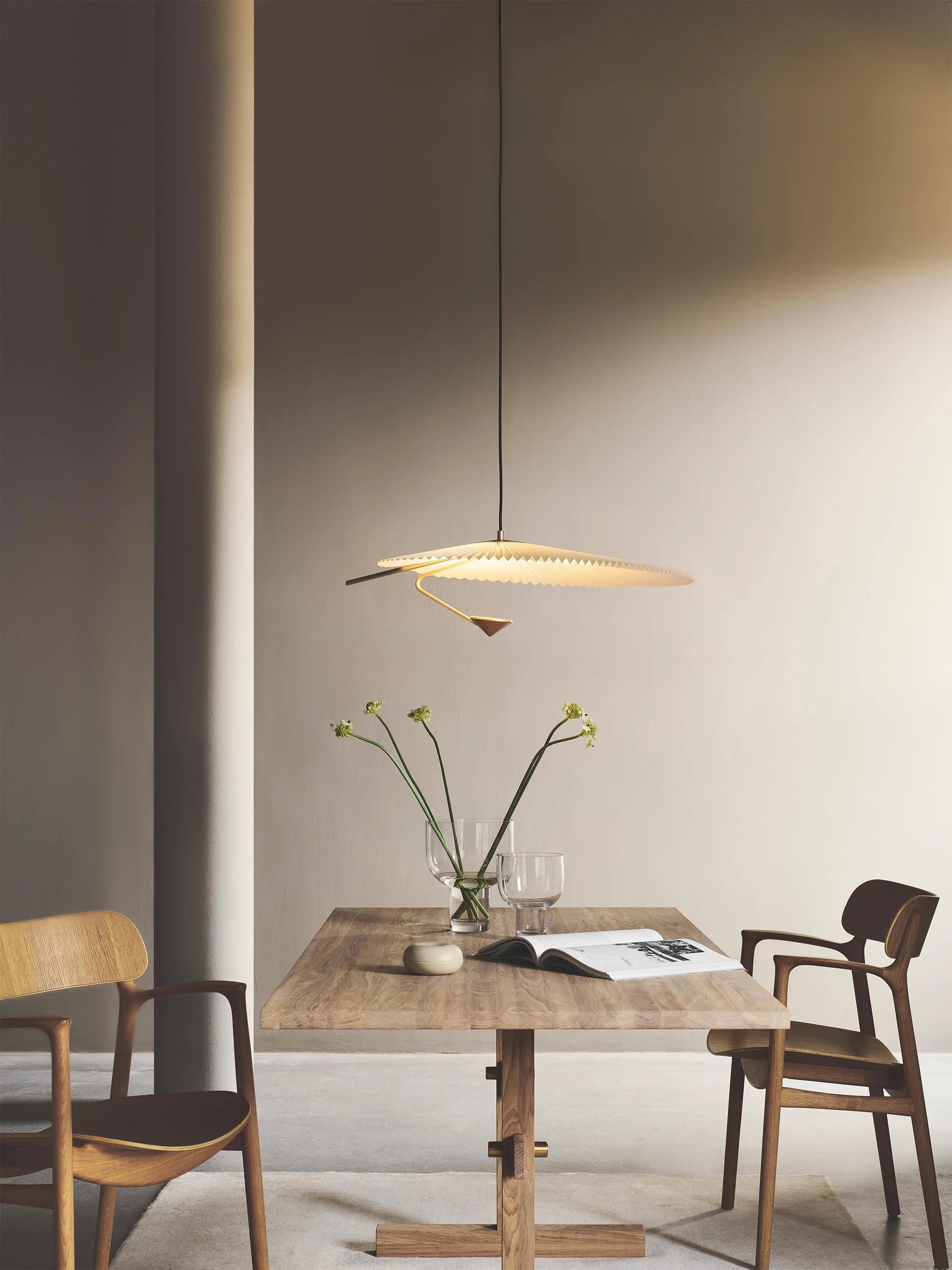 Große dimmbare LED-Pendelleuchte Liris