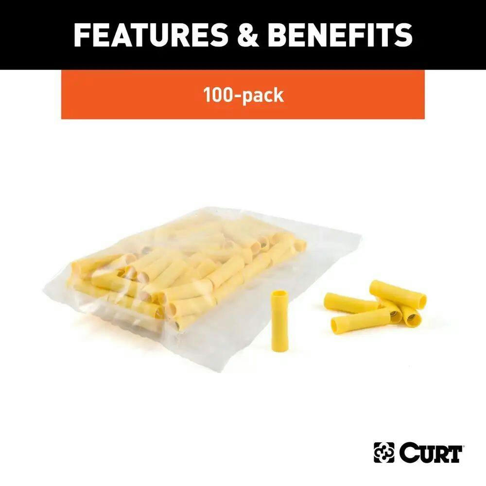 CURT Butt Connectors (12-10 Wire Gauge, 100-pk)