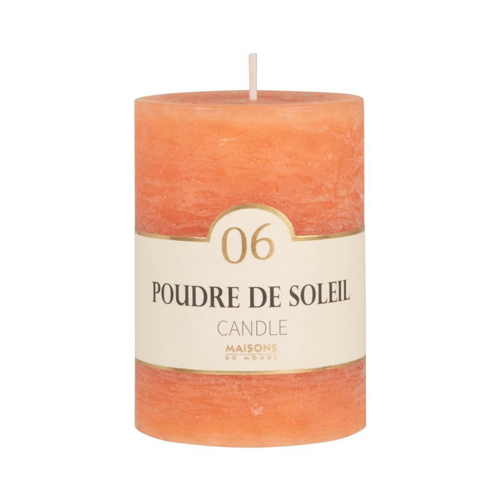COLORAMA - Bougie parfumée terracotta H10, 330g