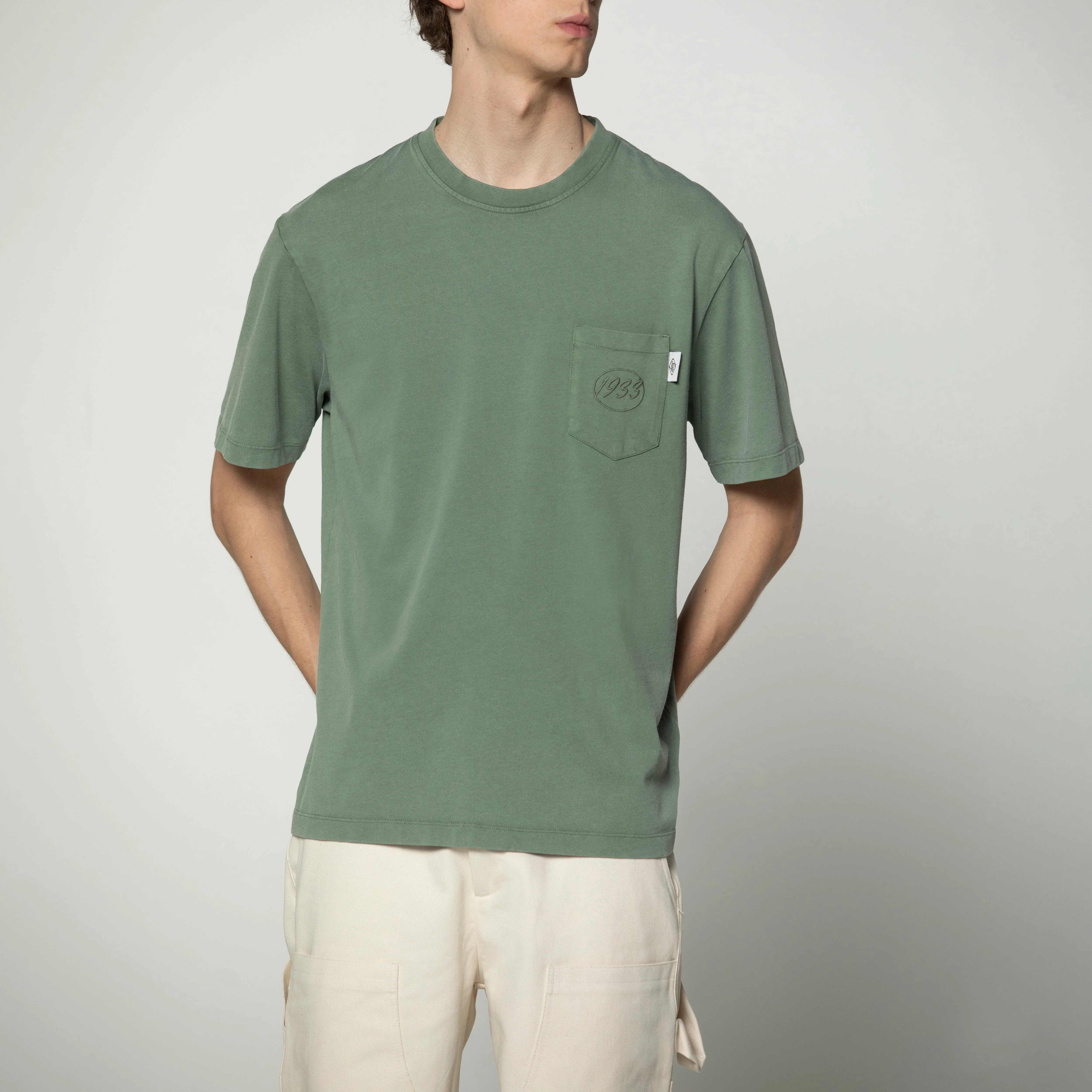 Sanjo 1933 Match Pocket T-shirt // Bottle
