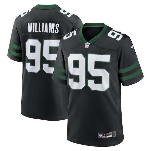 Quinnen Williams New York Jets Nike Alternate Game Jersey - Legacy Black/Green