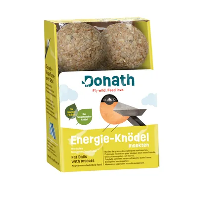 Donath Energy Balls with Insects