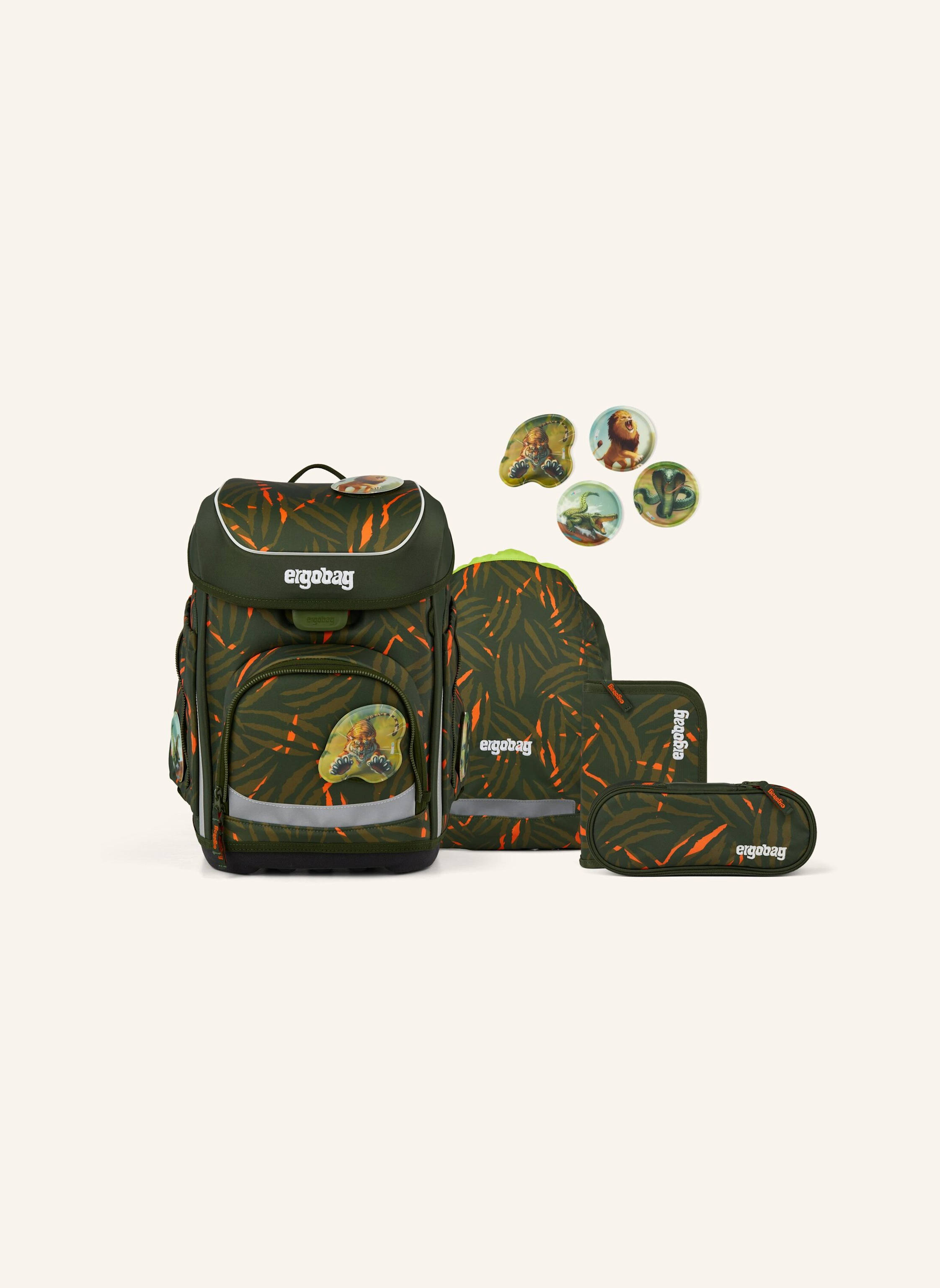 ergobag Schulranzen-Set CUBO SET