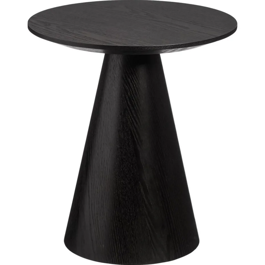 Kwantum Salontafels | Bijzettafels | Bijzettafel Cone  45cm Zwart