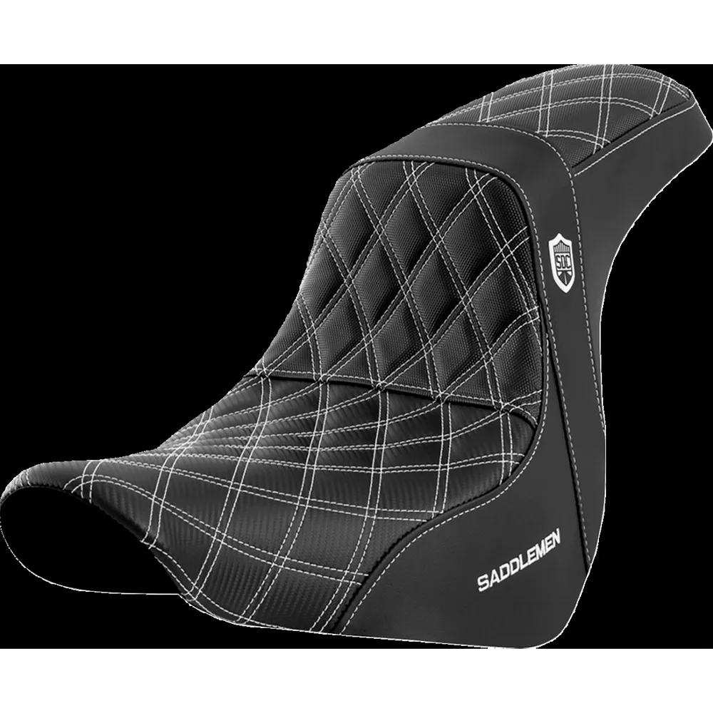 Saddlemen Pro Series SDC Performance Harley Davidson FLSB 1750 ABS 18-21/FXLR 1750 ABS 18-20 SC81829WHI motorcycle seat