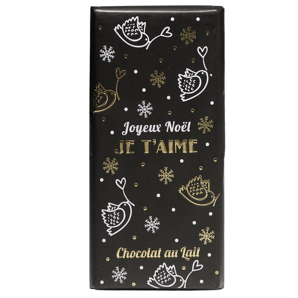 Chocolat de No&euml;l au lait 90g (plusieurs modèles)