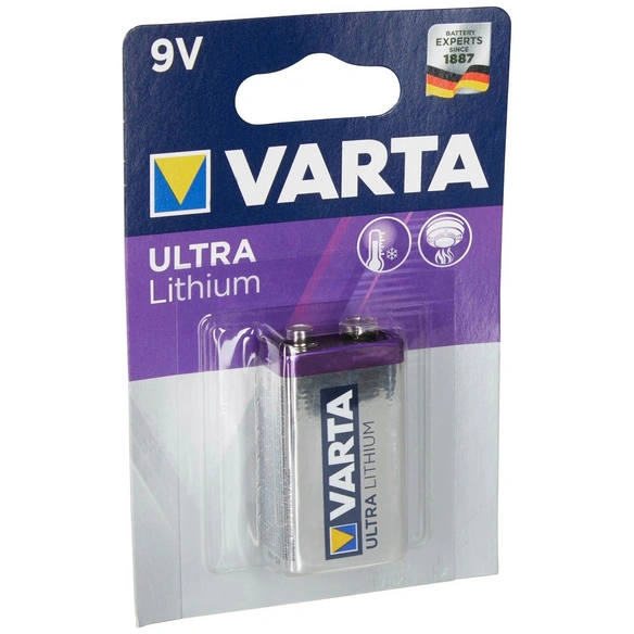 Batterie »ULTRA LITHIUM«, 9V, Blister 1