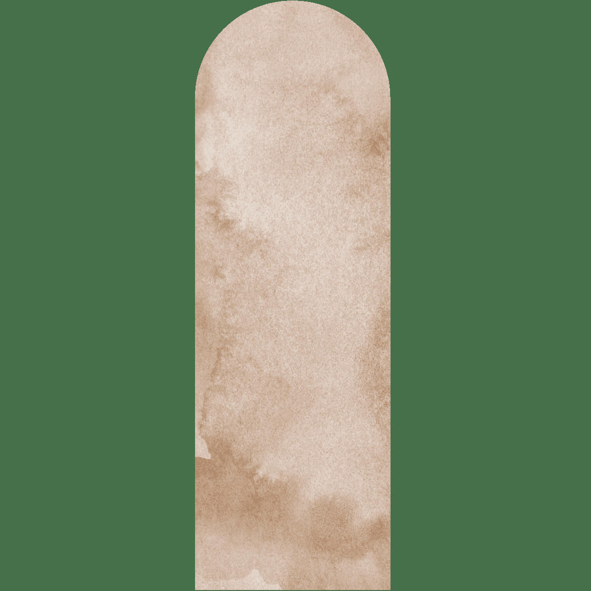 - Papier Peint arche marron terre d'orient aquarelle 185x60cm