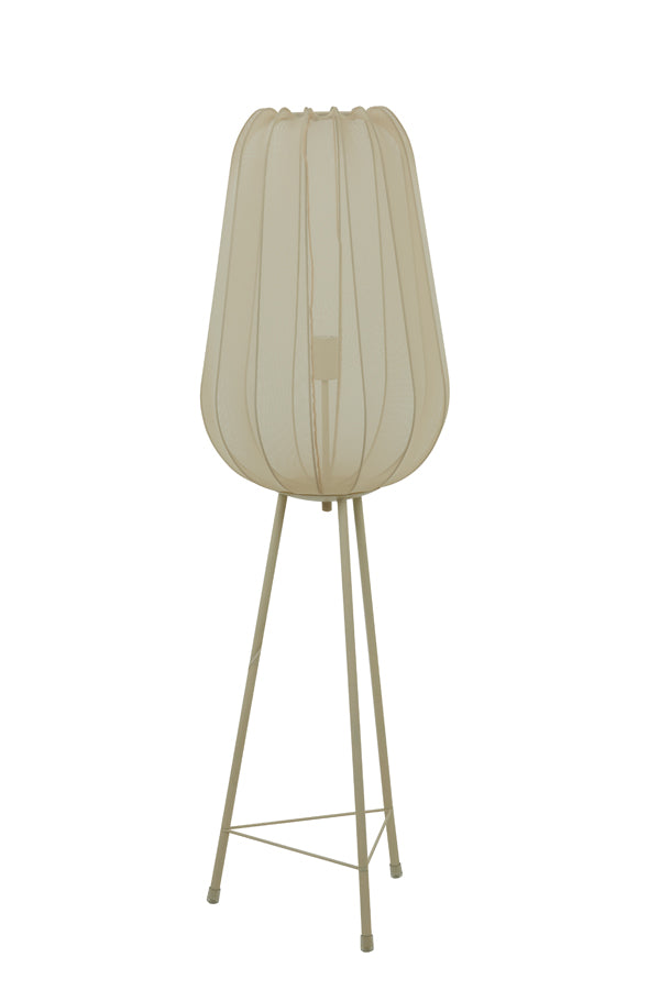 Light & Living vloerlamp PLUMERIA - Ø42x132cm - Beige