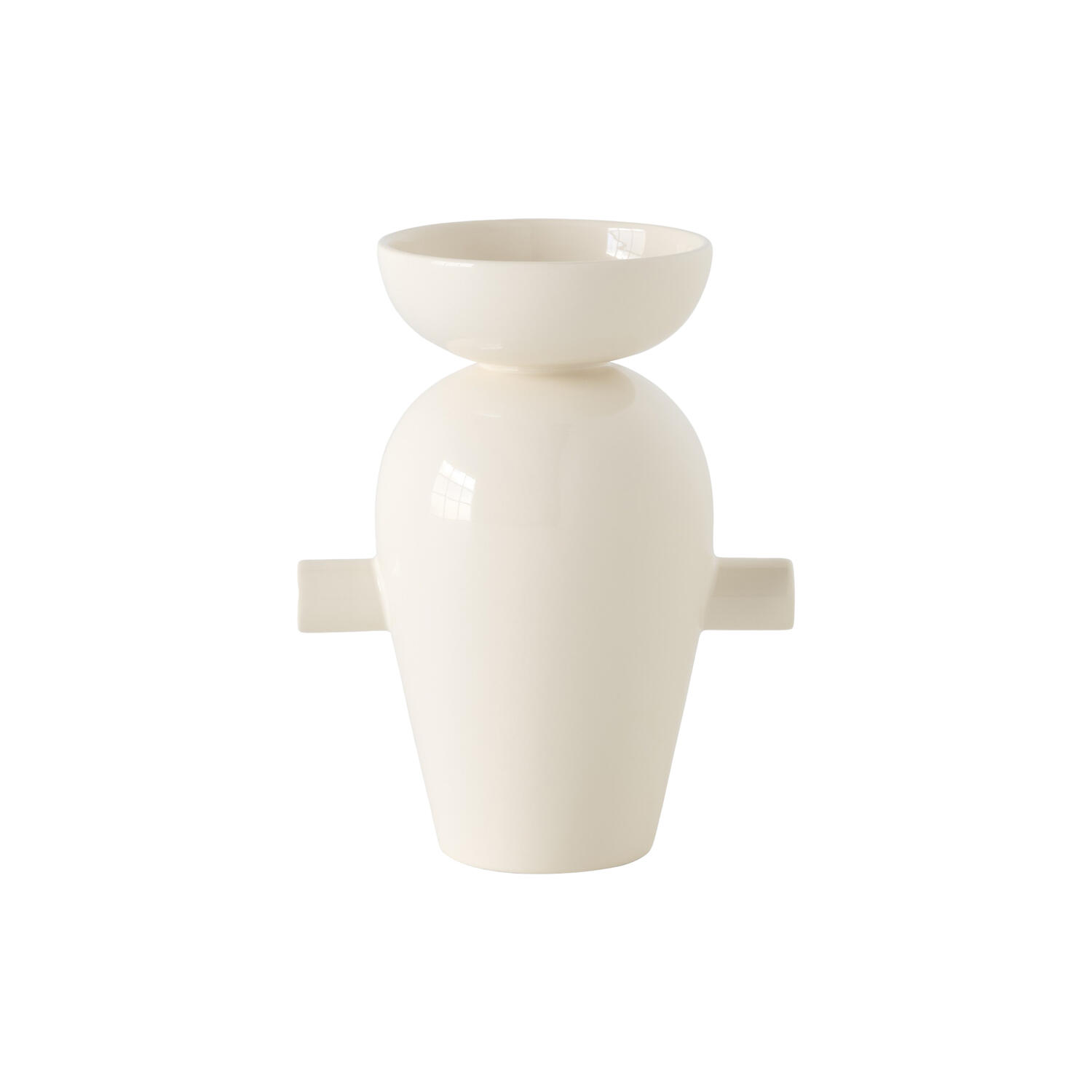 Momento JH40 vase, cream