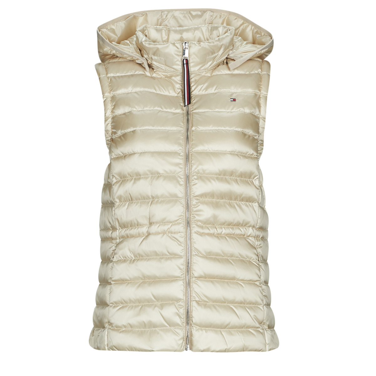 Tommy Hilfiger - FEMININE LW DOWN VEST - Beige