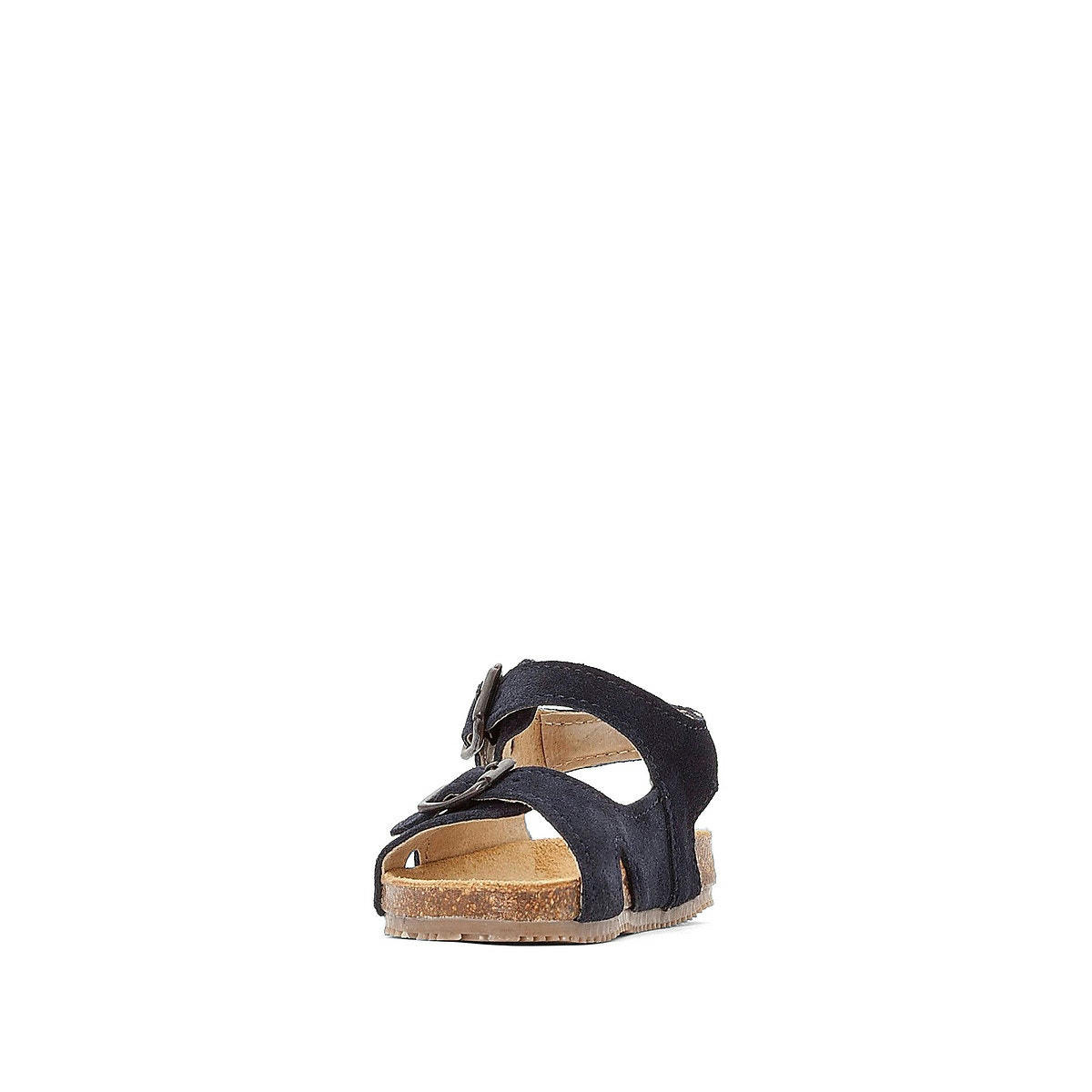 Sandales en cuir à boucles