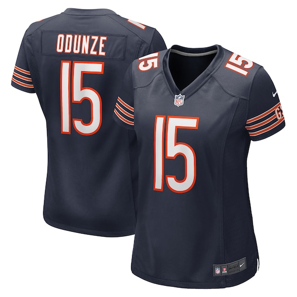 Rome Odunze Chicago Bears Nike Women's Game Jersey -  Navy/Orange