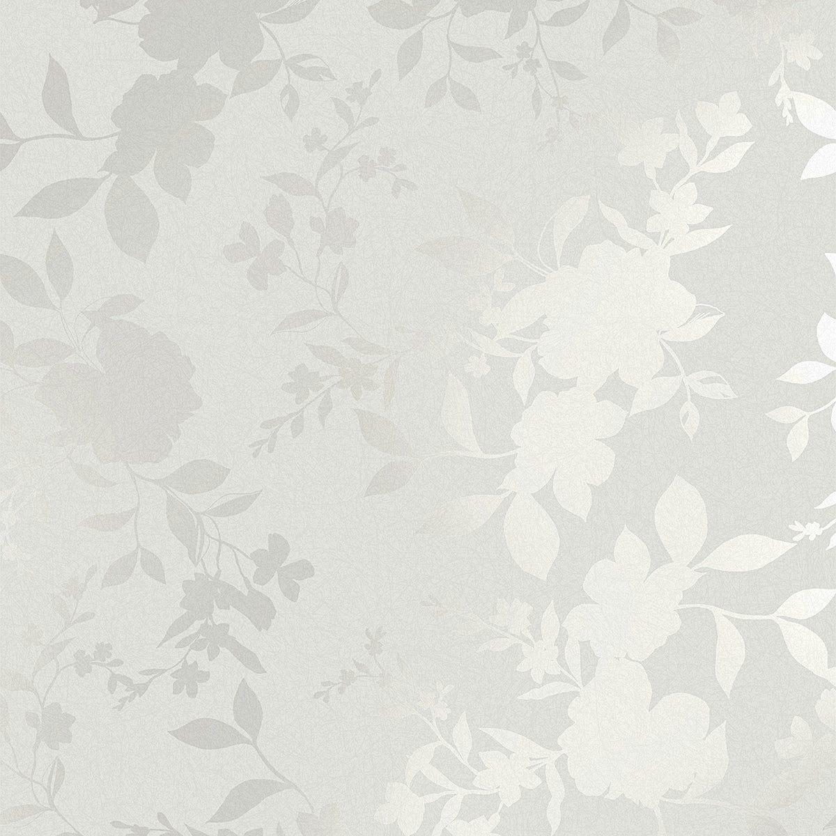 Laura Ashley Vliesbehang - Westbourne Silver - Zilver 10mx52cm