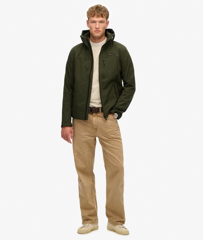 Hooded Soft Shell Trekker Jacket