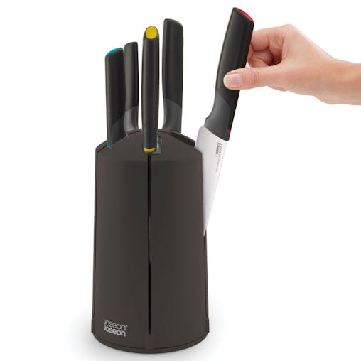 Joseph Joseph Elevate 5 Piece Kitchen Knives Carousel Set 10527