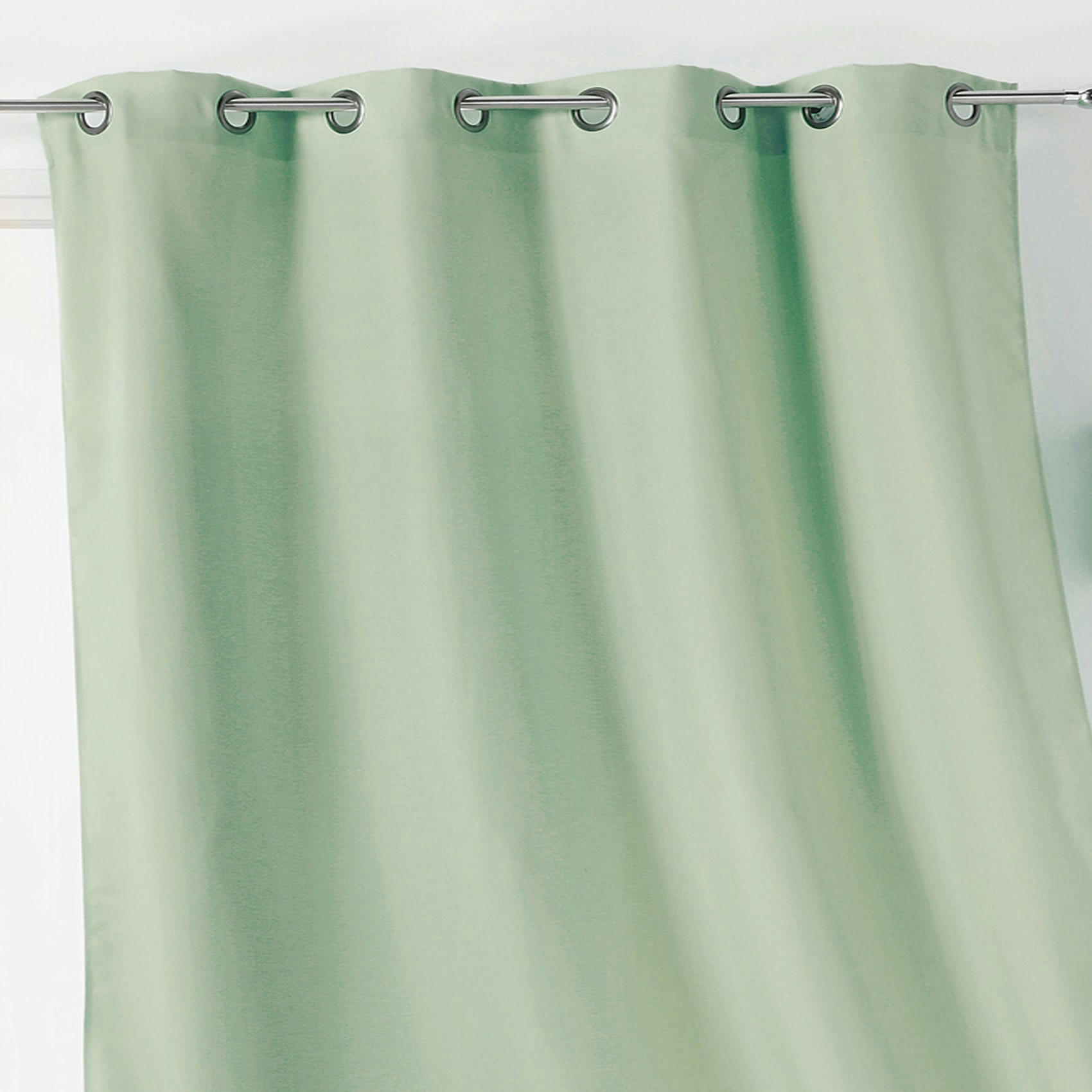 - Rideau extérieur tissu outdoor polyester vert clair 135x240 cm