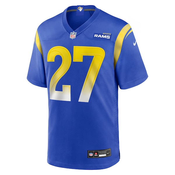Jarquez Hunter Los Angeles Rams Nike Team Game Jersey -  Royal