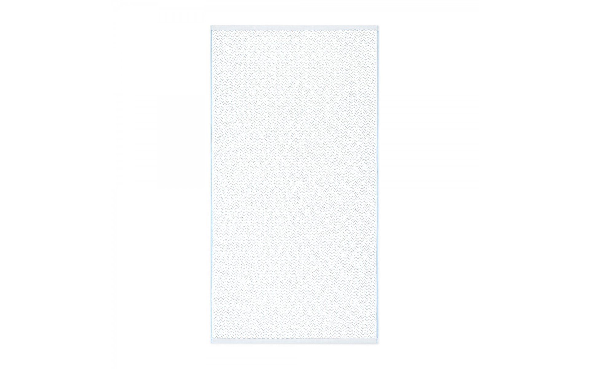 Ręcznik Lahti 70x140 niebieski zygzak 500 g/m2 Zwoltex