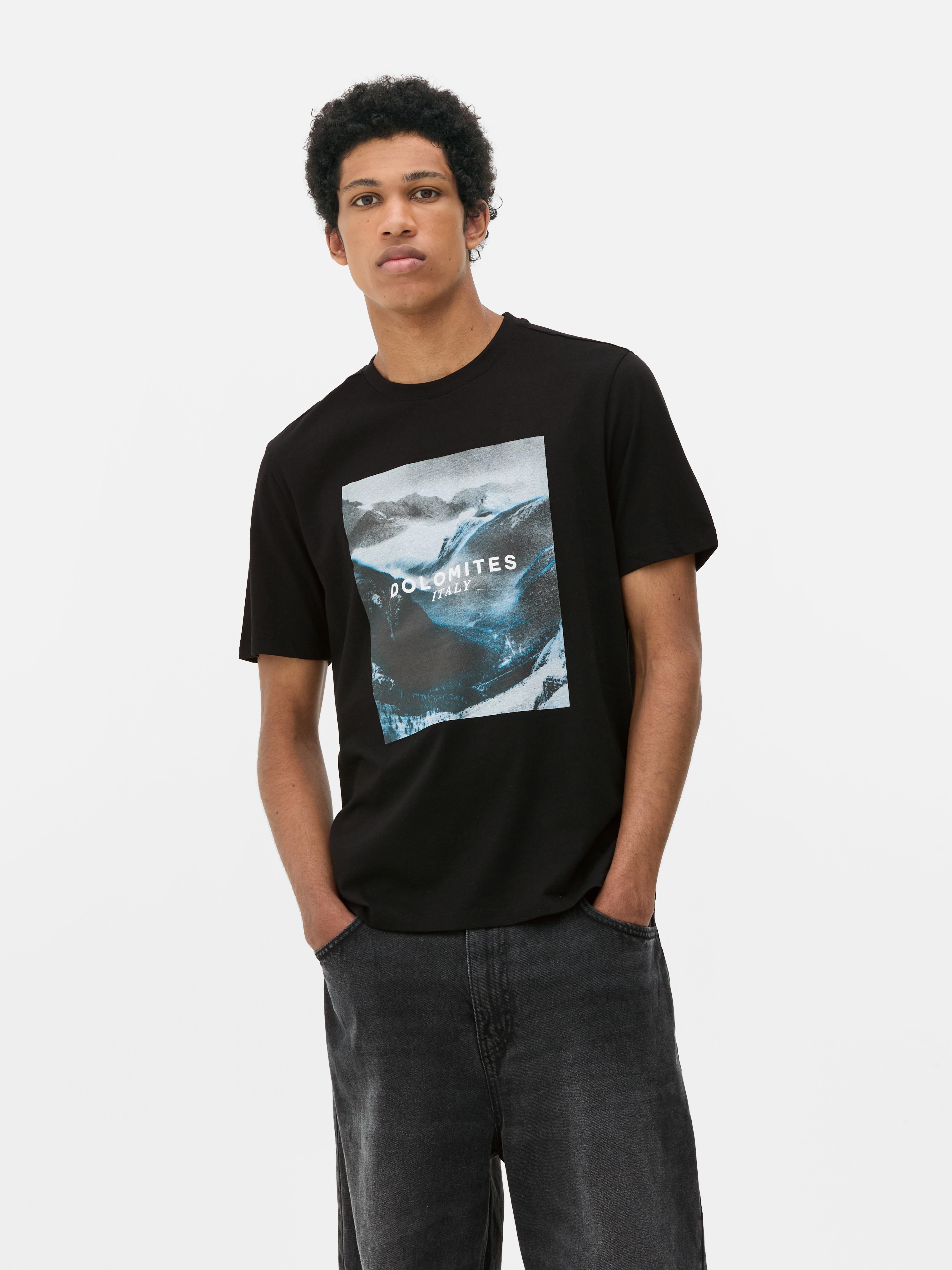 Dolomites Print T-Shirt