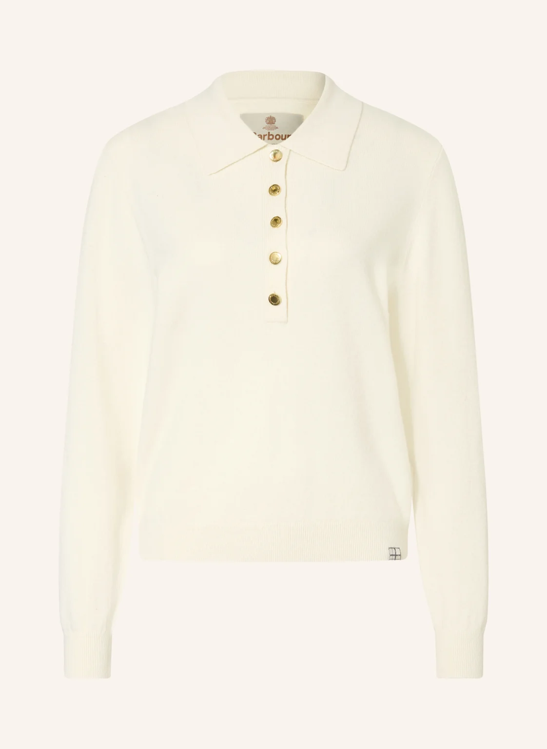Barbour Strick-Poloshirt WYNN