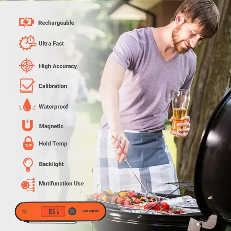 Grill-& Fleischthermometer 3er-Set IBT-IHT-1P