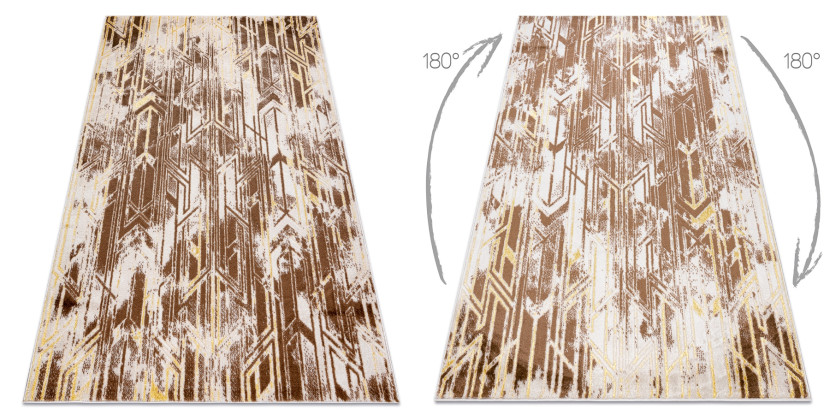 Dywan MEFE nowoczesny B402 Przecierany vintage - Strukturalny, 120x170 cm
