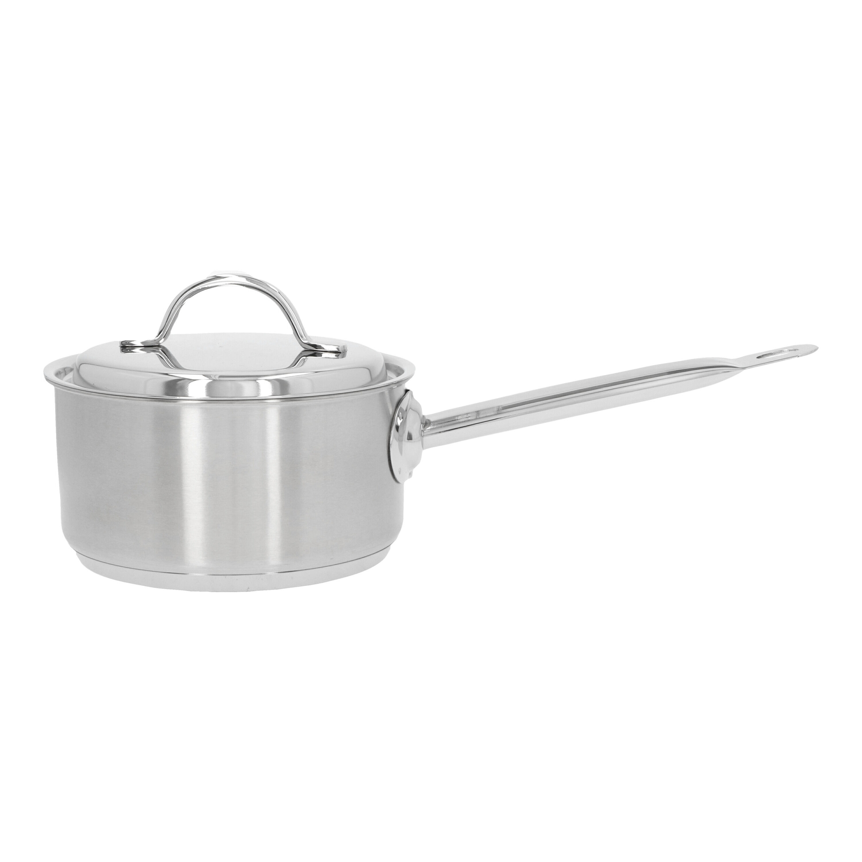 16 cm 18/10 Stainless Steel Saucepan with lid silver