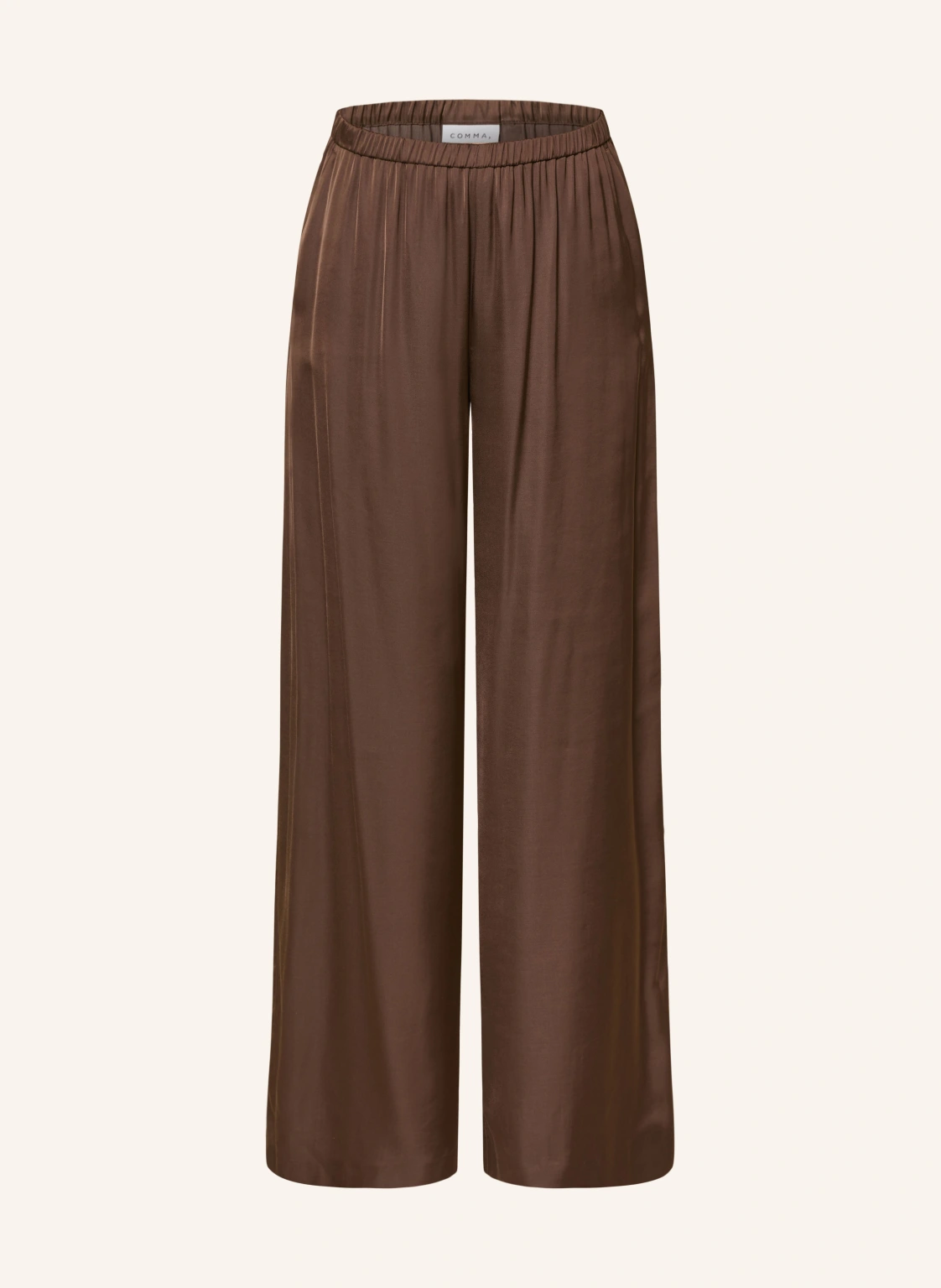 COMMA Marlenehose aus Satin