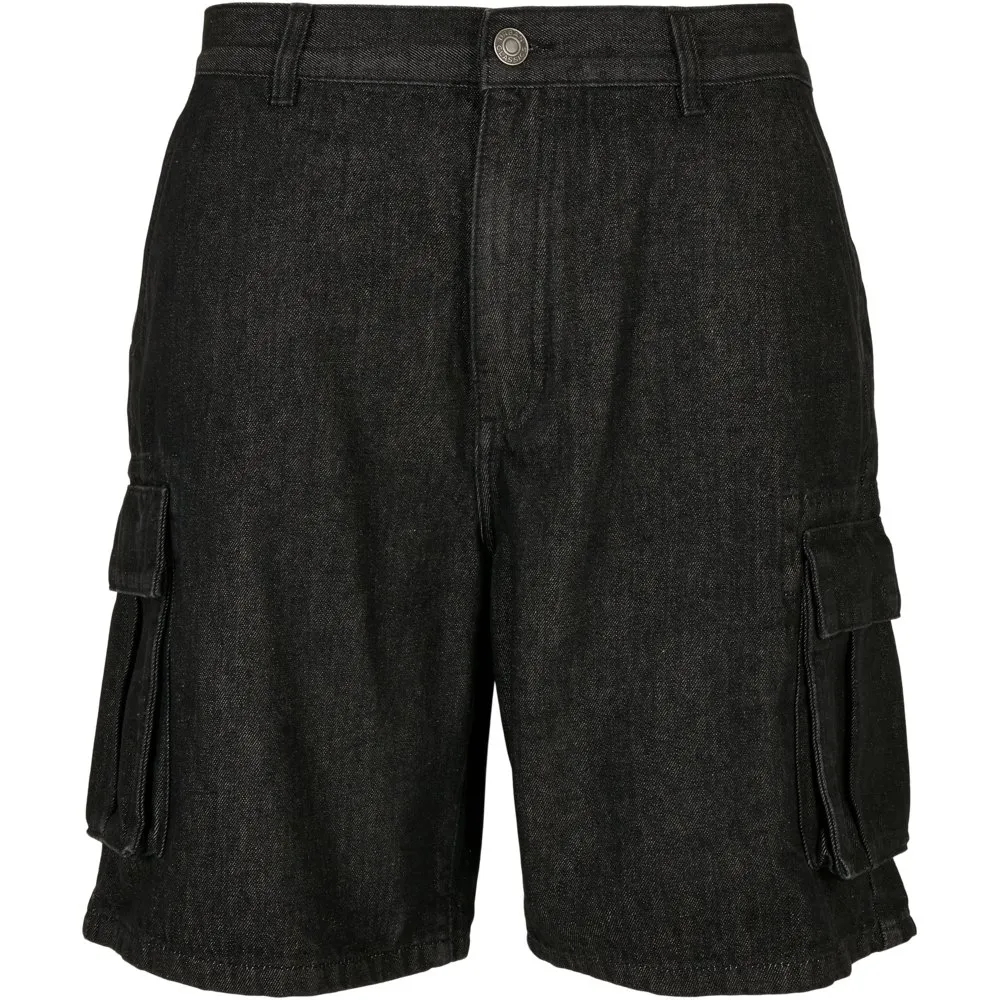 Urban Classics Organic Denim cargo shorts