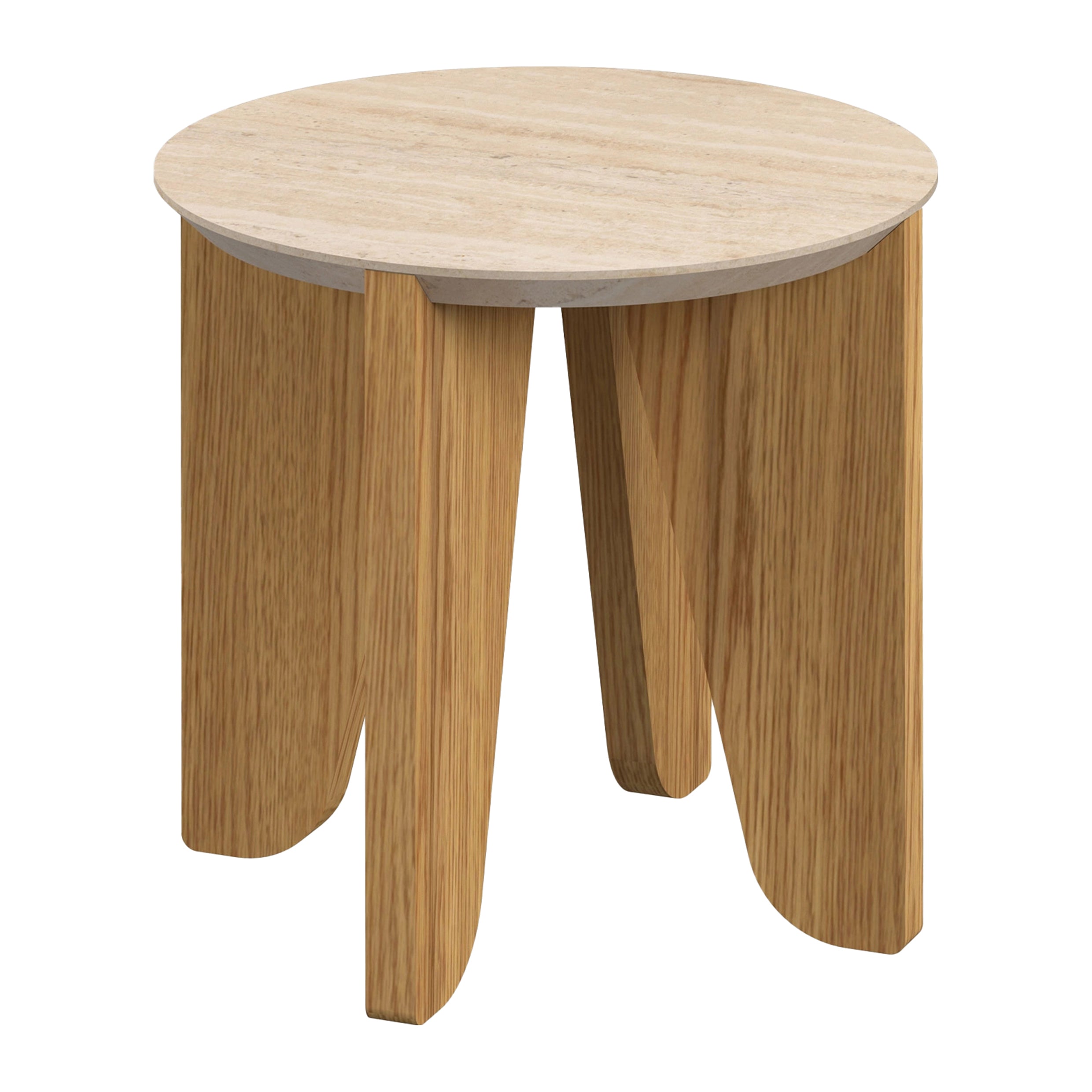 by fonQ Horizon Bijzettafel - Crème