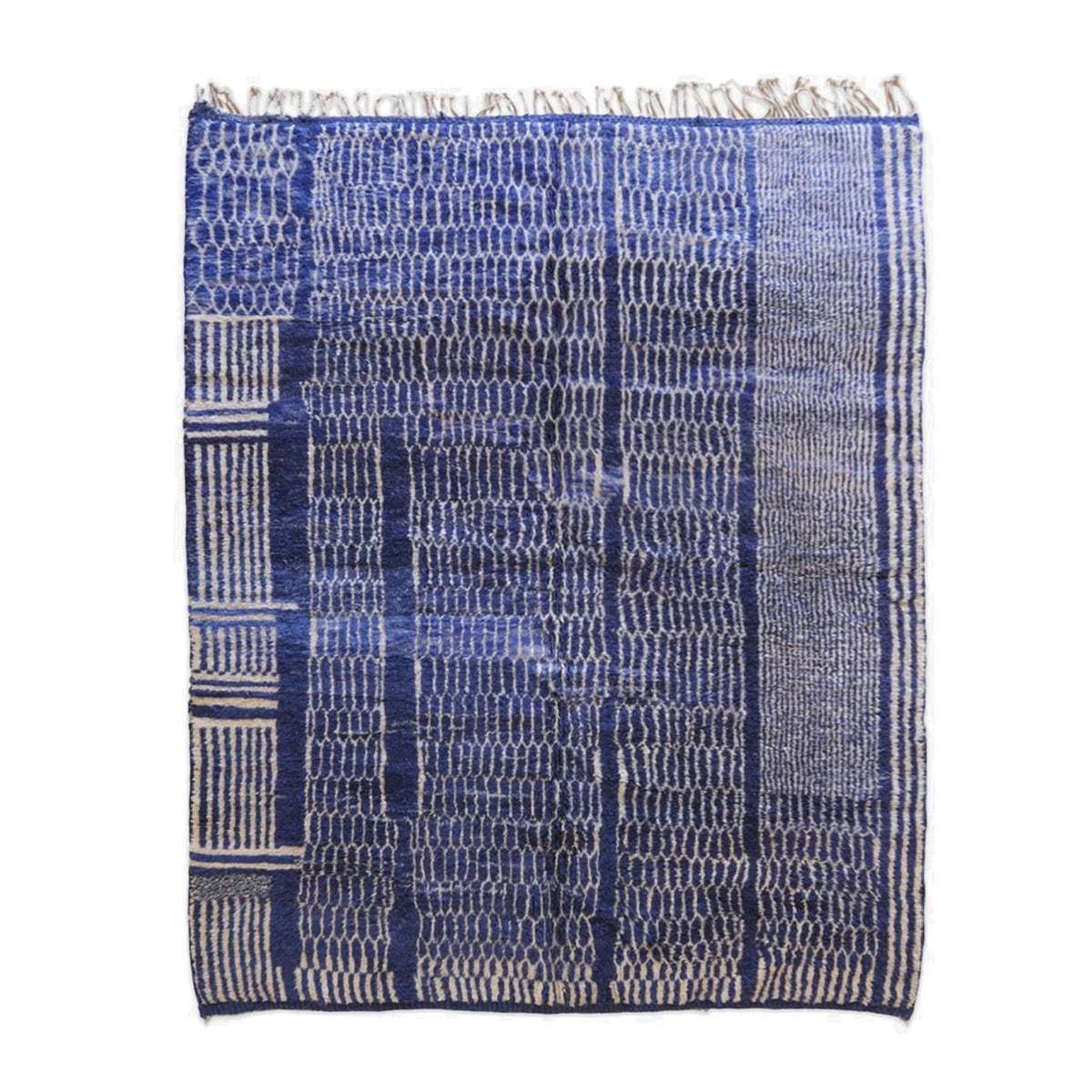 AFK Living vloerkleed Berber - handgemaakt - Wol - 140 cm x 200 cm
