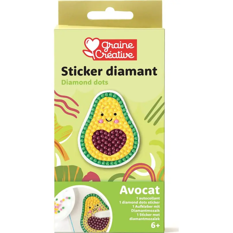 Sticker Avocado