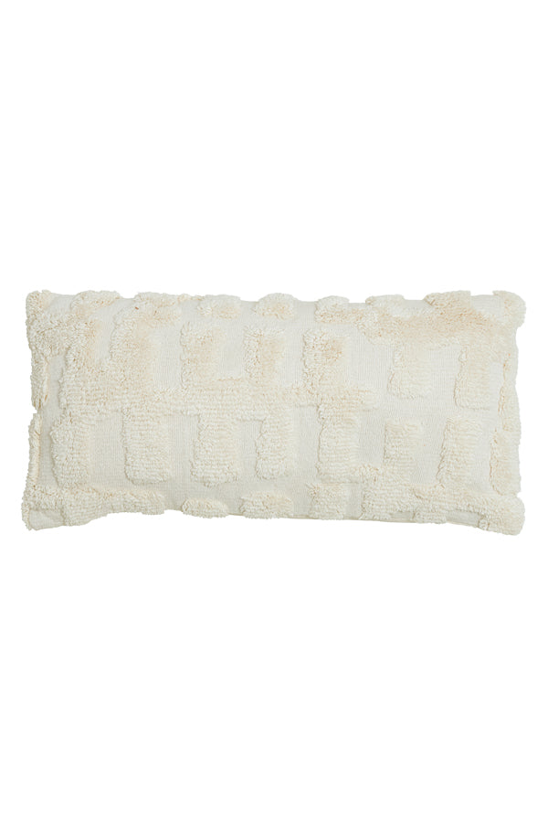 Light & Living kussen SARMI - 60x30x10cm - wit