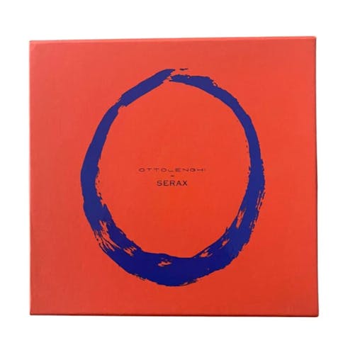 Ottolenghi Feast White With Blue Stripes Bowls 16cm | Set of 4