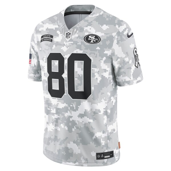 Youth Jerry Rice San Francisco 49ers Nike 2024 Salute to Service Retired Player Limited Jersey - Arctic Camo