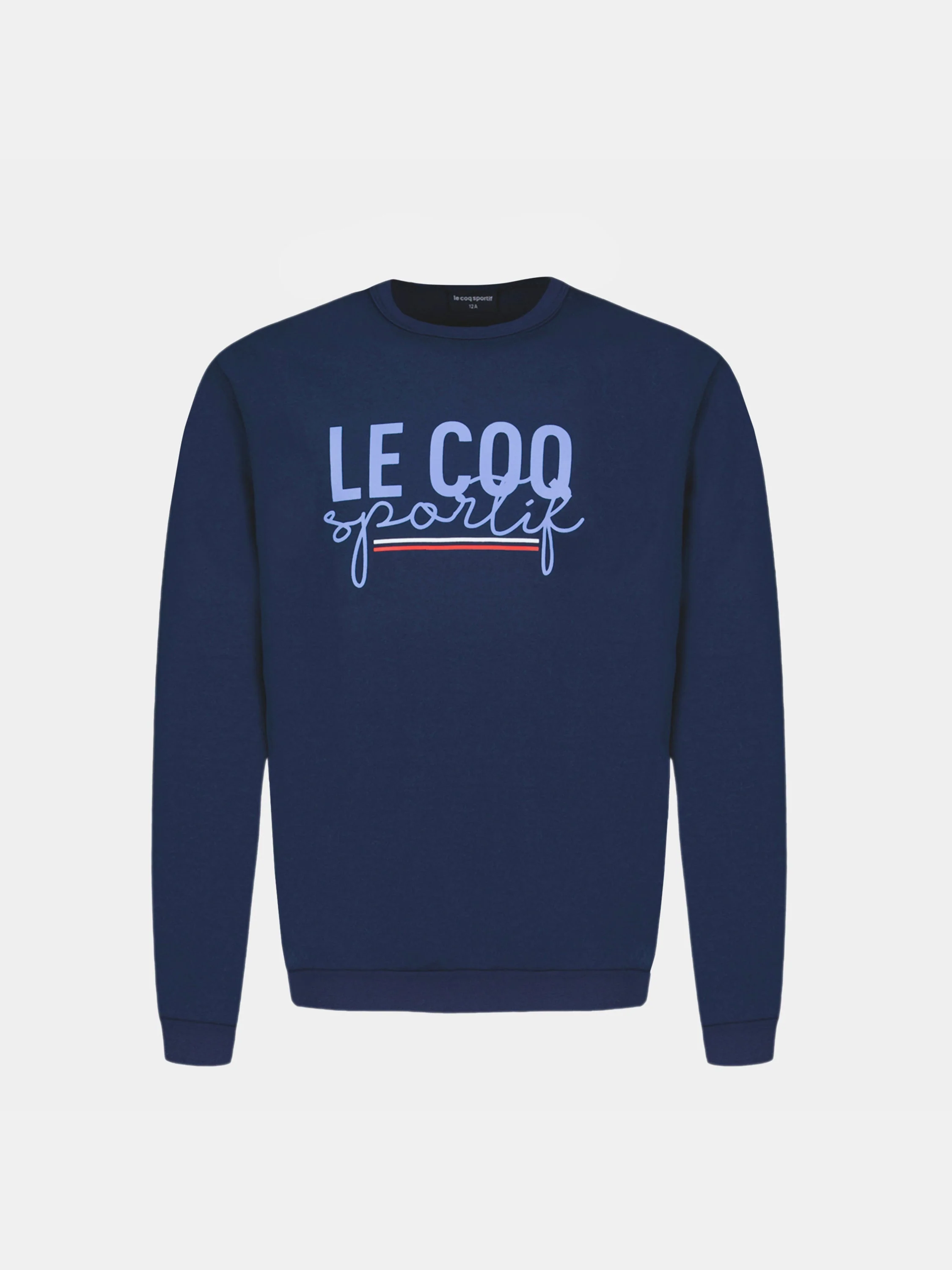 Sweat col rond en mini-molleton avec imprimé