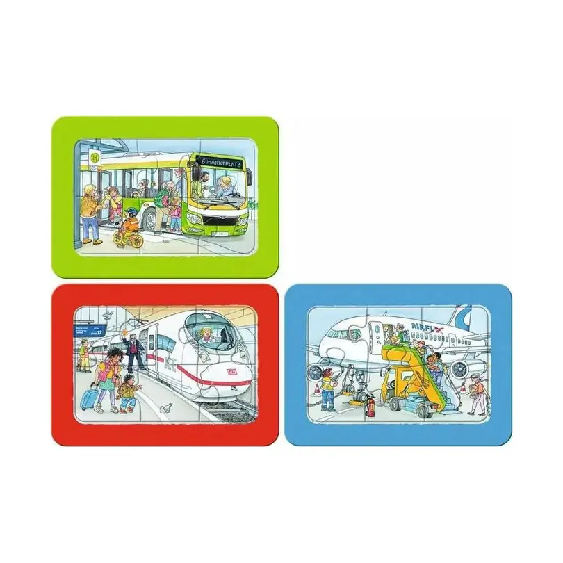 Puzzle 18-teilig Unterwegs