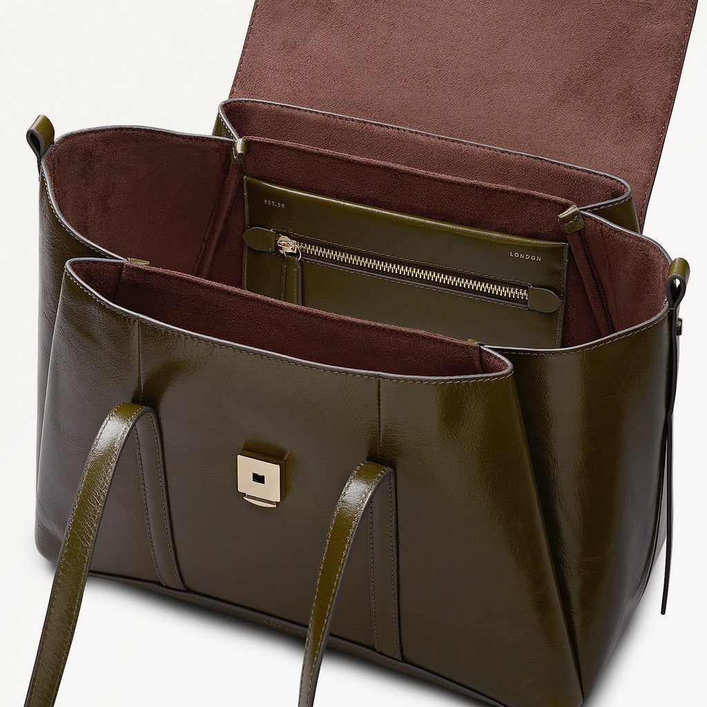 The Chancery - Medium Flapover Shoulder Bag