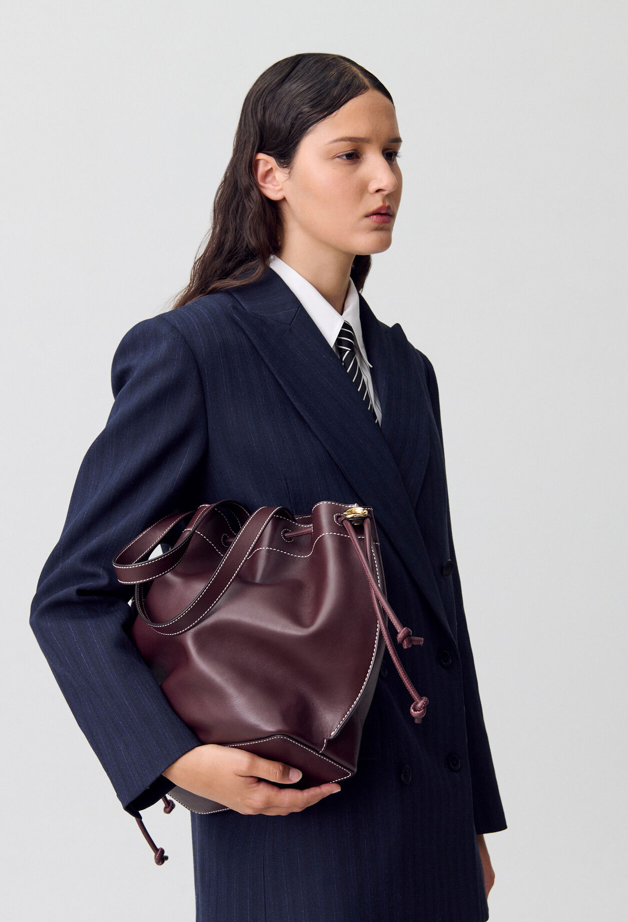 Sac Alban cuir lisse