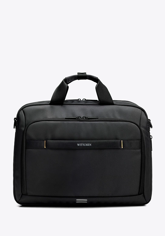 Torba z miejscem na laptopa 17” czarna