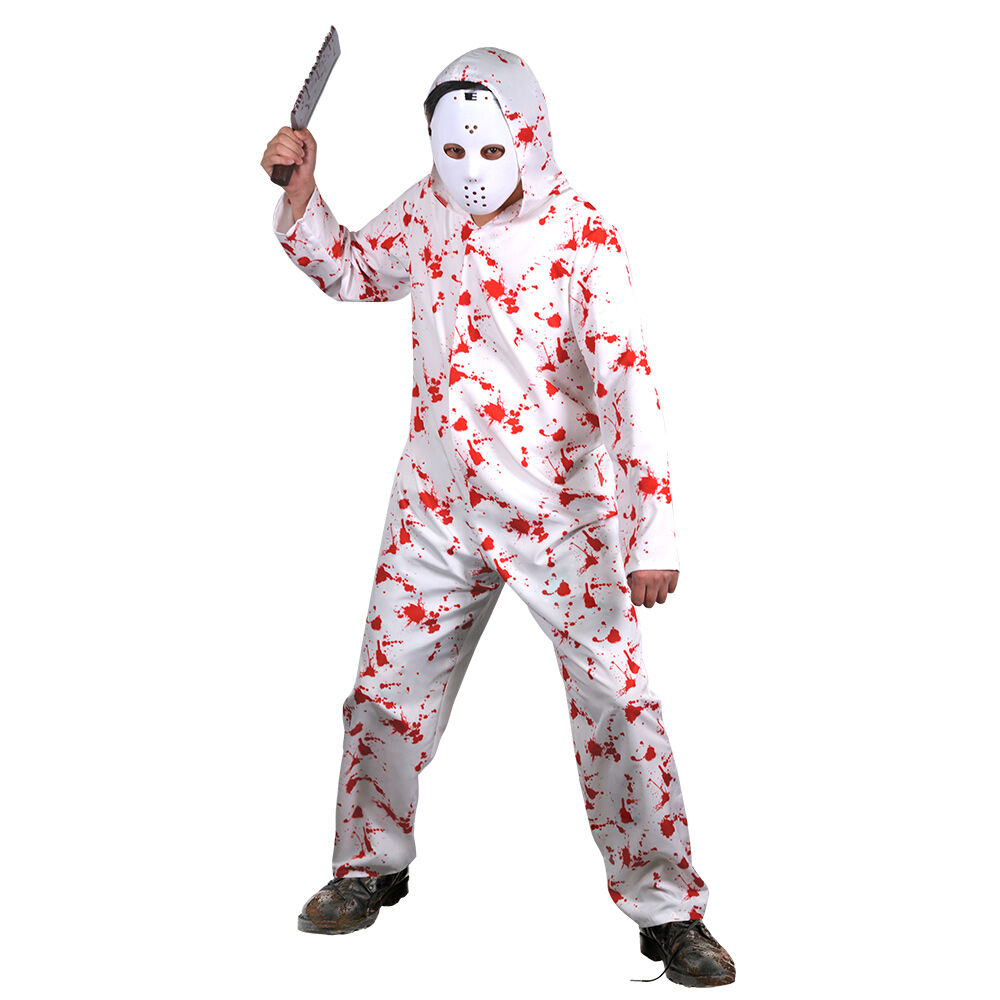 Déguisement adulte Halloween serial killer combinaison Taille unique