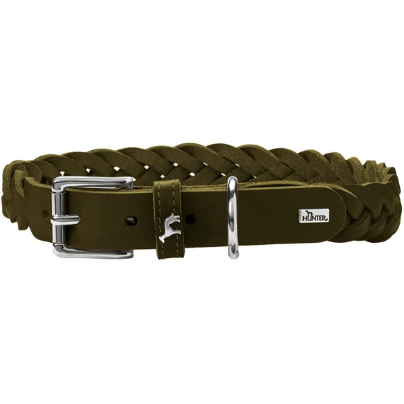 Halsband, Gr. M, olivgrün