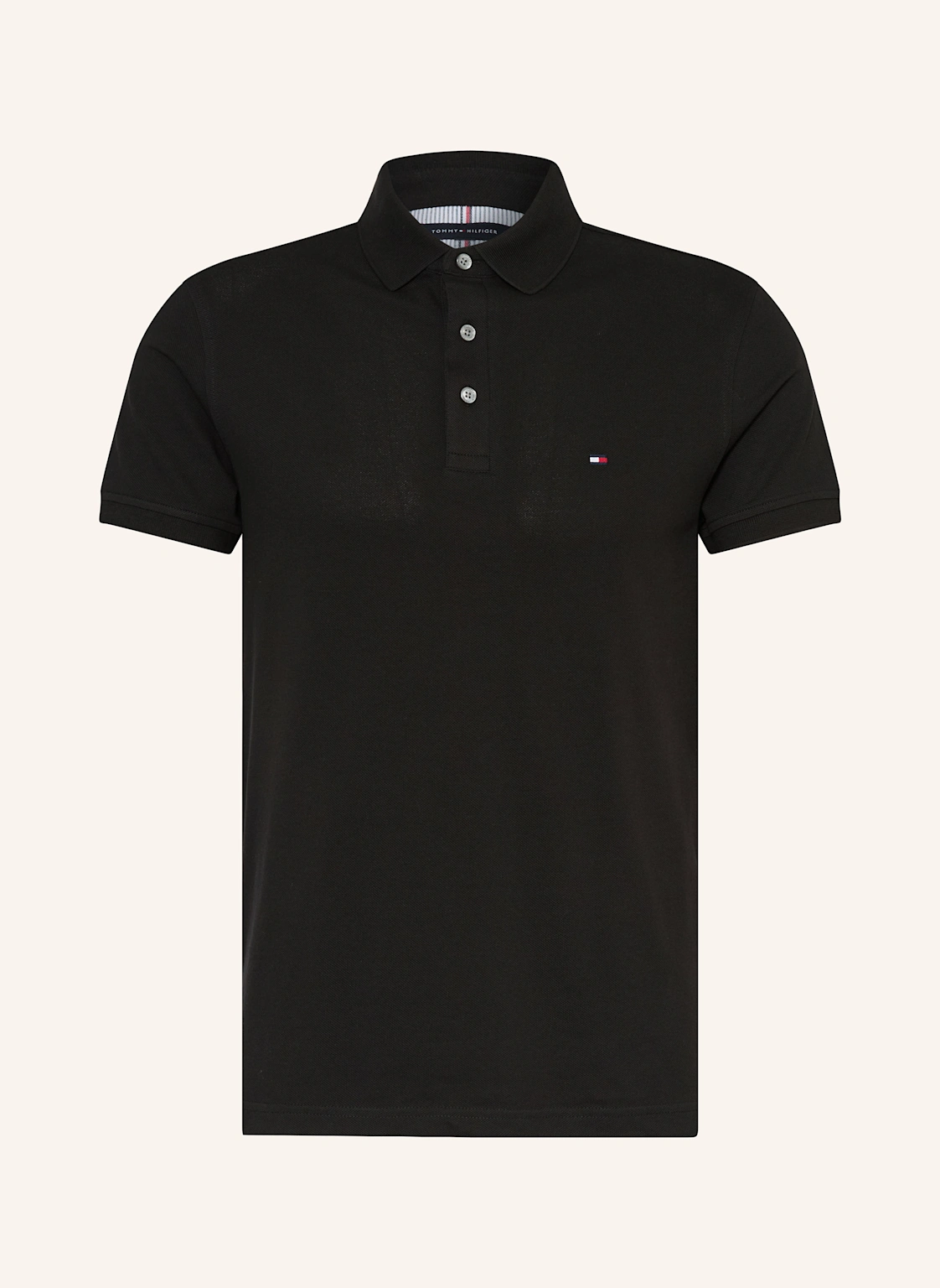 TOMMY HILFIGER Piqué-Poloshirt Slim Fit