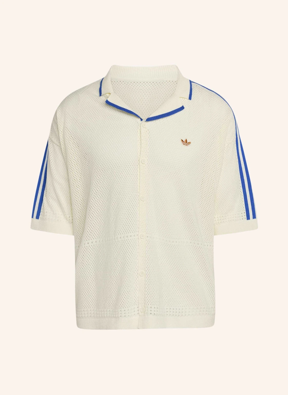 adidas Originals RESORT HEMD, GEWIRKTES MATERIAL